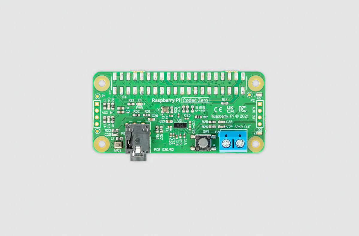 Raspberry Pi Codec Zero (Official) Raspberry Pi Codec Zero (Official)